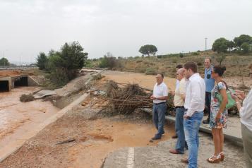 Visita del Portavoz del Gobierno a Almansa