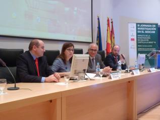 La directora gerente del SESCAM, Regina Leal, la III Jornada de Investigación en el SESCAM, en Ciudad Real 