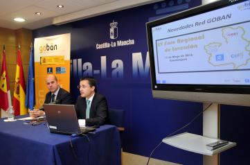 Javier Rosell en la presentación del proyecto ‘GOBAN Academy’ 