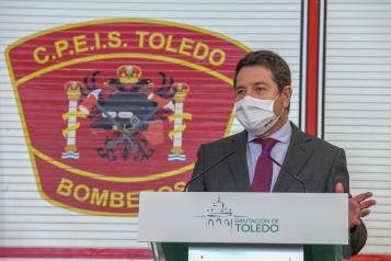 Emiliano García-Page SánchezSeguir Inauguración del Parque de Bomberos ‘Montes de Toledo’