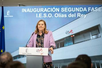 Inauguración de la segunda fase del IESO Nº1 de Olías del Rey (Educación) 