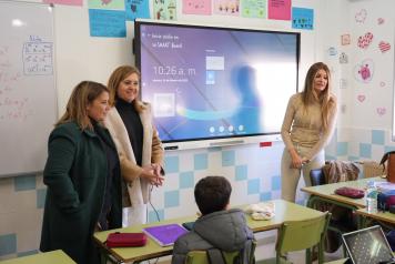 Los centros de la provincia de Toledo contarán el próximo curso con más de 5.100 aulas interactivas y los de Talavera de la Reina con más de 470