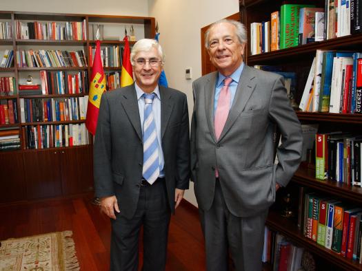 Barreda mantuvo un encuentro con Fernando Ledesma.