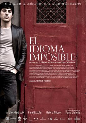 Cartel de la película “El idioma imposible”, en la que colabora el Gobierno de Castilla-La Mancha. 