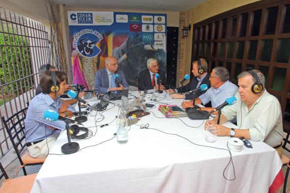 Barreda en el programa taurino de la cadena COPE “El Albero”