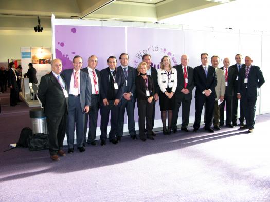 Alipio Lara, en el II Encuentro Mundial del Vino a Granel World Bulk Wine Exhibition 2010