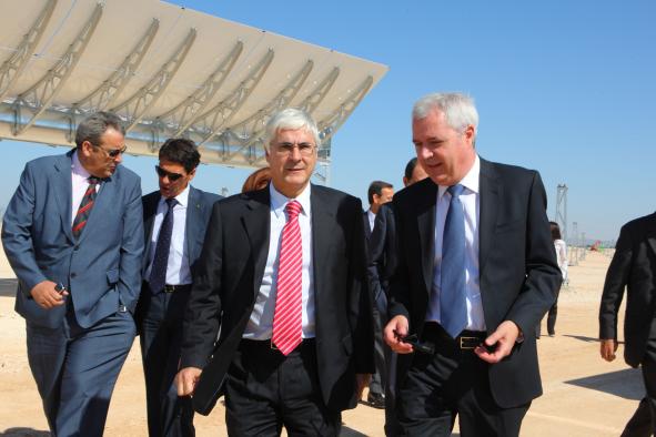 Barreda asistirá mañana en Alcázar de San Juan a la puesta en marcha de la central termo solar Manchasol-1