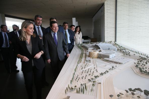 El presidente García-Page visita las obras del nuevo Hospital General de Toledo 