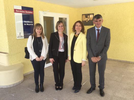 Visita a la residencia de mayores "LAS HOCES" de Cuenca