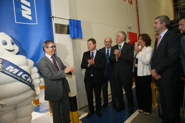 Inauguración del centro de distribución &quot;Michelín&quot; en Illescas