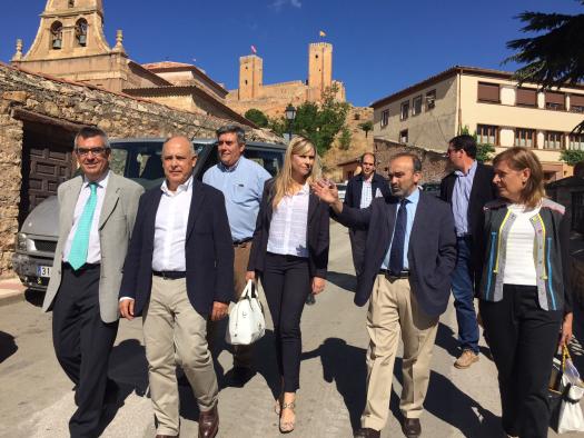 Elena de la Cruz visita Molina de Aragón