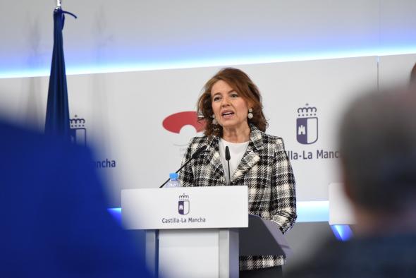 Rueda de prensa del Consejo de Gobierno (Aurelia Sánchez)