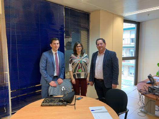 El Gobierno regional establece líneas de colaboración y diálogo con Iberdrola para la ejecución de inversiones encaminadas a preservar y proteger la avifauna de Toledo