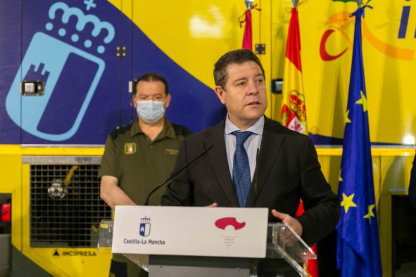 Visita a las instalaciones del Centro Operativo Provincial (COP) en Cuenca