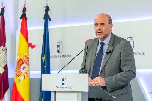 Rueda de prensa de la reunión con representantes del sector taurino de la región