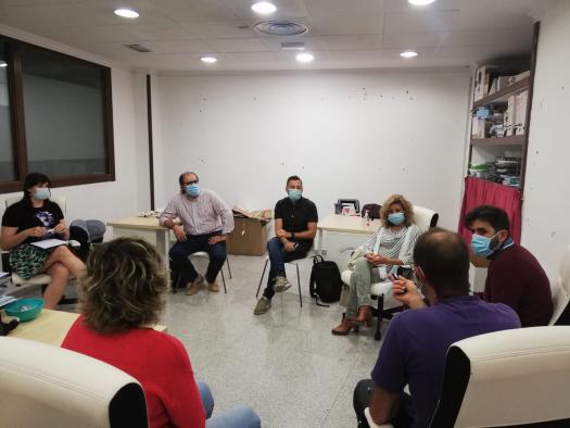 Reunión Bienestar Social y Fundación Atenea