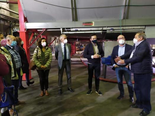 Visita Cooperativa del campo &quot;La Unión&quot; en Tarazona de la Mancha