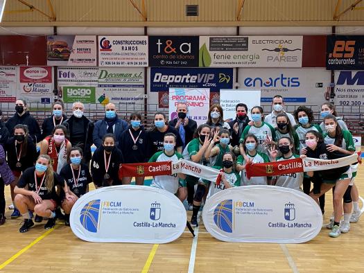 El Gobierno regional felicita al CB CEI Toledo por proclamarse campeón del Trofeo Junta de Comunidades de Baloncesto Femenino