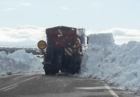 El Gobierno regional sigue actuando en las carreteras 