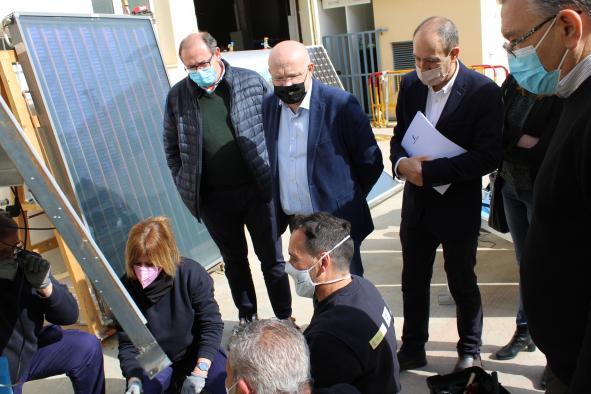 Visita Oficina de Empleo de Almansa