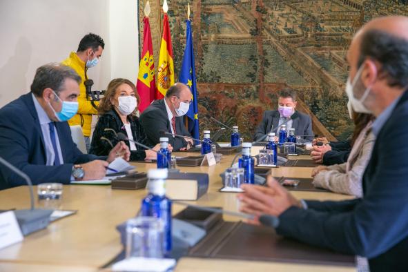 Consejo de Gobierno con representantes del Tercer Sector de Castilla-La Mancha