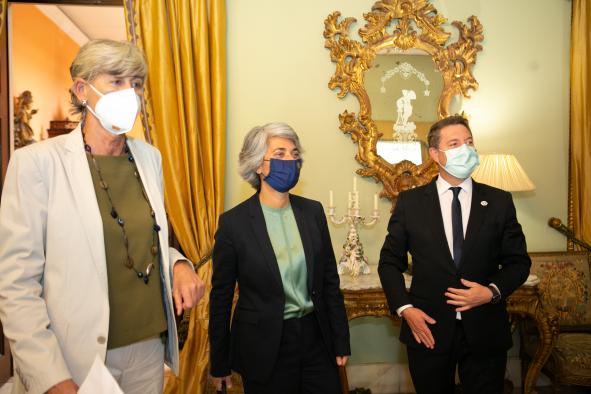 Asiste a la presentación de la programación de la 44 edición del Festival Internacional de Teatro Clásico de Almagro, en la sede de la Embajada de España en Lisboa (Portugal) Asiste a la presentación de la programación de la 44 edición del Festival Internacional de Teatro Clásico de Almagro, en la sede de la Embajada de España en Lisboa (Portugal)