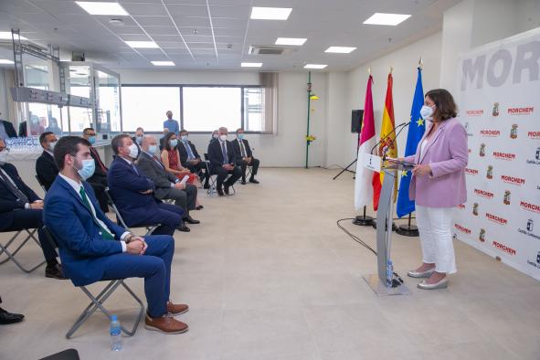 El presidente de Castilla-La Mancha, Emiliano García-Page, inaugura la planta de Morchem (Economía)