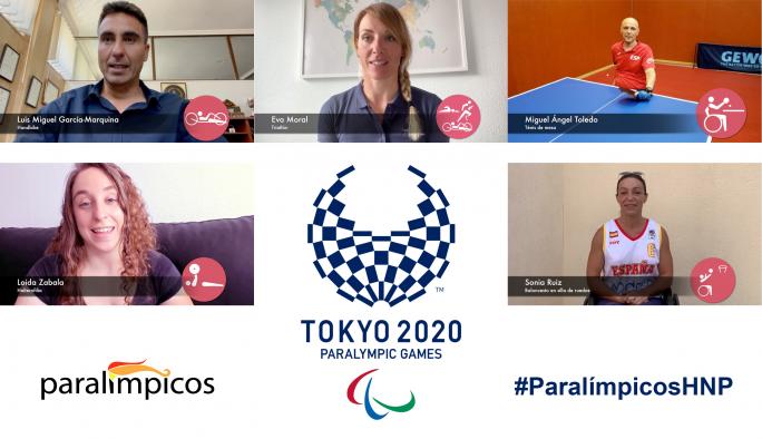Deportistas paralímpicos que se iniciaron en el Hospital Nacional de Parapléjicos lanzan un potente mensaje para los pacientes antes de ir a Tokio 2020