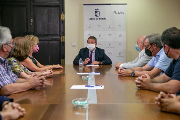 Reunión con la nueva junta directiva de la Asociación ASPRONA