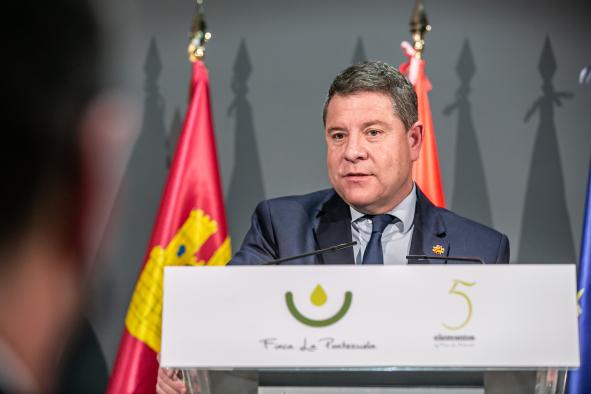 Inaugura el Centro de Interpretación del Olivar de ´Finca La Pontezuela´, en Los Navalmorales (Toledo)