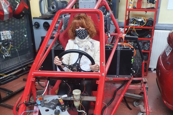 Alumnado y profesorado de los IES ‘Pedro Mercedes’ de Cuenca y ‘Maestre Calatrava’ de Ciudad Real diseñarán un coche eléctrico para participar en el ‘Euskelec 2022’     