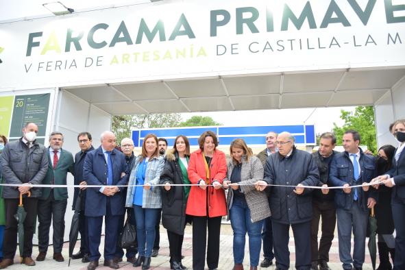 La consejera de Economía, Empresas y Empleo, Patricia Franco, inaugura la quinta edición de FARCAMA Primavera