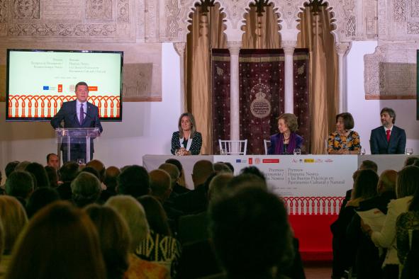 Asiste a la entrega de los Premios Europeos de Patrimonio ‘Europa Nostra’ y Premios ‘Hispania Nostra’ 