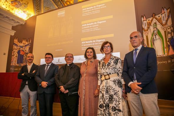 Presentación de las “Batallas de Órganos” del IX Festival de Música “El Greco”