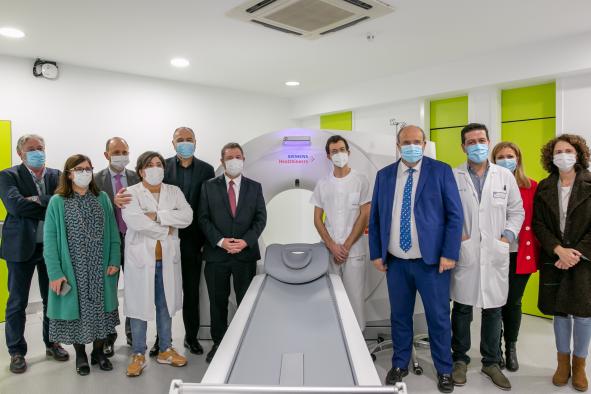 Visita a la sala de radiología del CEDT