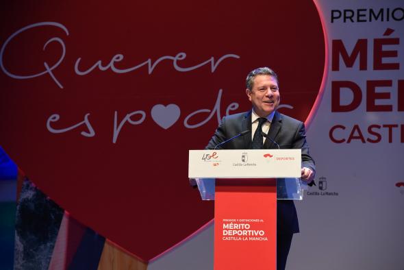 Gala de los Premios y Distinciones al Mérito Deportivo de Castilla-La Mancha 2022 (I)