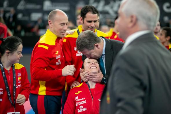Inauguración del Campeonato Europeo de Karate en el Polideportivo &#039;Palacio Multiusos Guadalajara&#039;