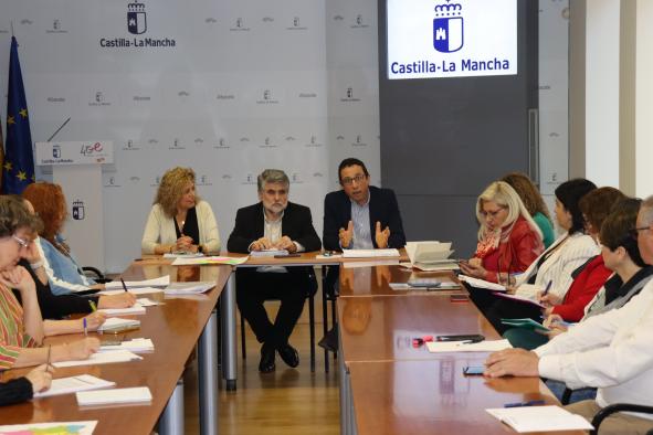 Reunión del Programa de Protección Infancia y Familia en Albacete