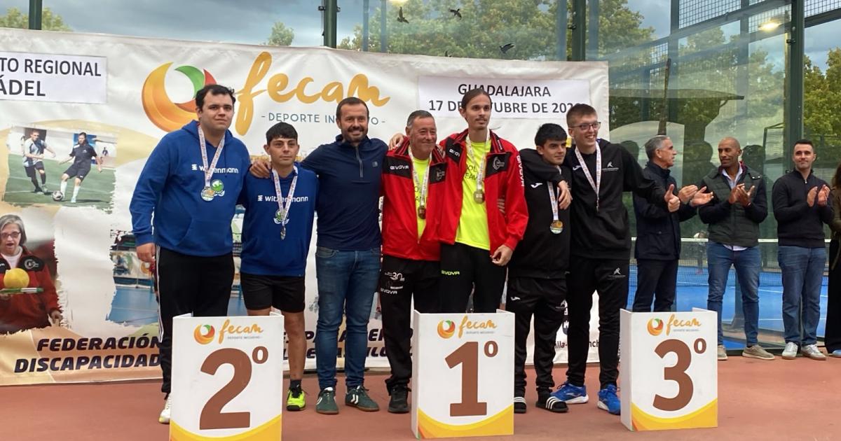 Guadalajara acoge el III Campeonato Regional de Pádel, un impulso al deporte inclusivo