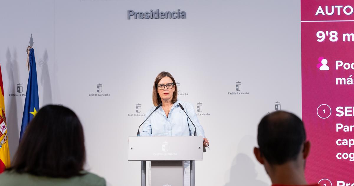 Castilla-La Mancha destina 9,8 millones a programas de autonomía personal y prevención de la dependencia en 2027