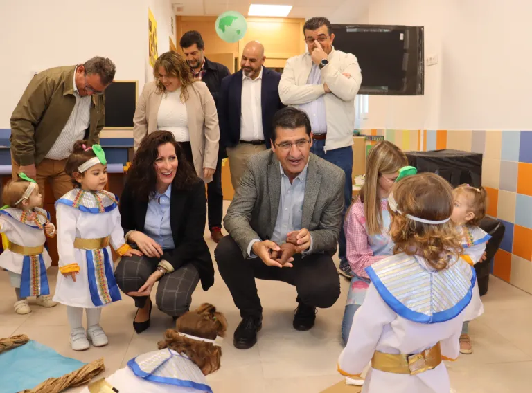 El vicepresidente segundo ha visitado la Escuela Infantil de Albaladejo