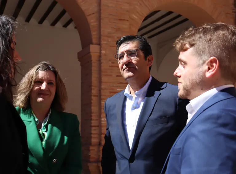 José Manuel Caballero en la presentación del proyecto de rehabilitación del Convento de Santo Domingo de Villanueva de los Infantes