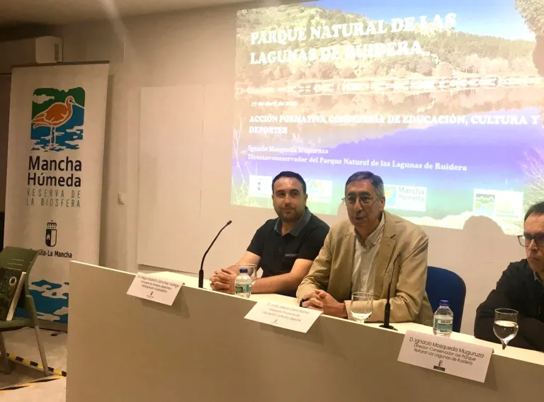 José Caro en el curso ‘Los espacios naturales protegidos de Castilla-La Mancha'