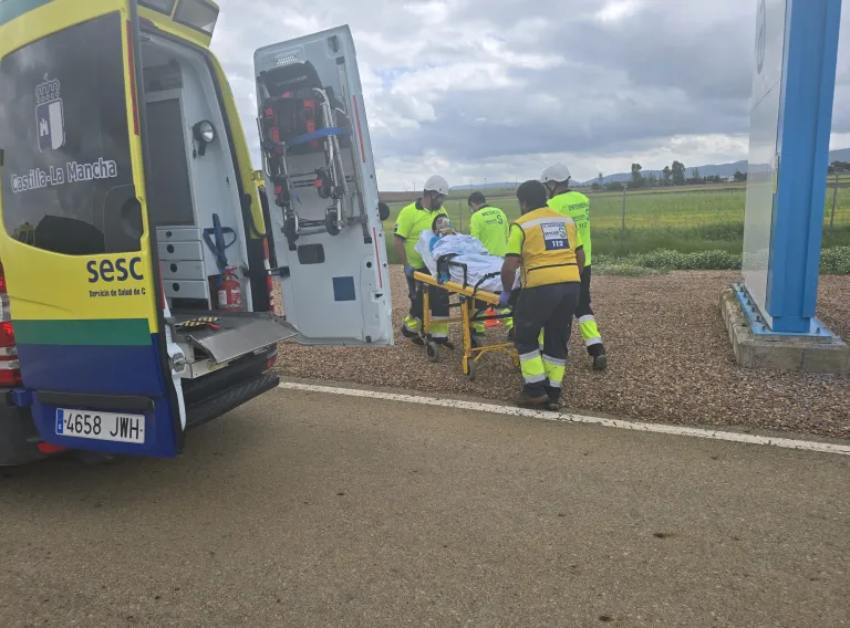 Un total de 50 efectivos de los grupos de emergencia participan en el simulacro del Plan de Emergencia Exterior de Exolum en Almodóvar del Campo