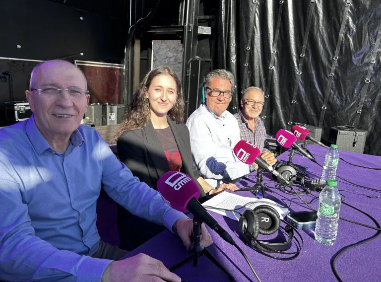 El comisionado del Reto Demográfico, Jesús Alique, en el Festival ‘CLM Living Rural’ en Aranzueque