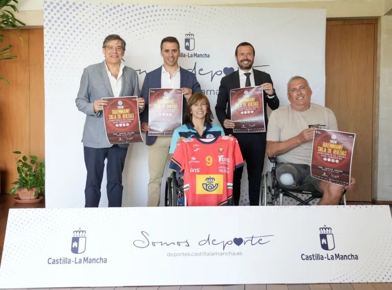 El Gobierno regional señala su compromiso con el deporte inclusivo y valora que Toledo celebre la final del Campeonato Estatal de Balonmano en Silla de Ruedas