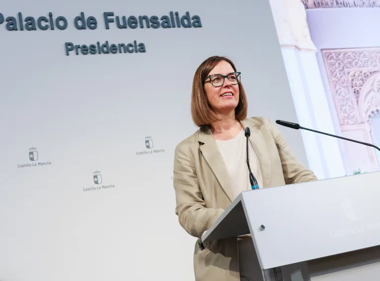 La consejera Portavoz del Gobierno regional, Esther Padilla, comparece en rueda de prensa para dar cuenta de los asuntos tratados en el Consejo de Gobierno.