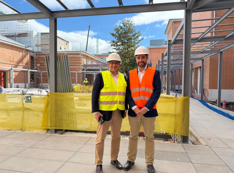 El Gobierno regional destaca el buen ritmo de las obras del nuevo campus de la Universidad de Alcalá de Henares en Guadalajara
