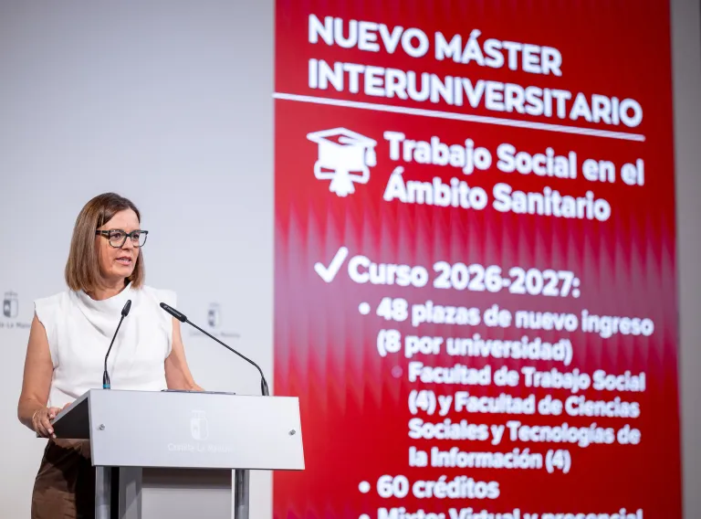 El Gobierno de Castilla-La Mancha cree el máster interuniversitario en Trabajo Social en el Ámbito Sanitario, el número 33 de la UCLM desde 2015