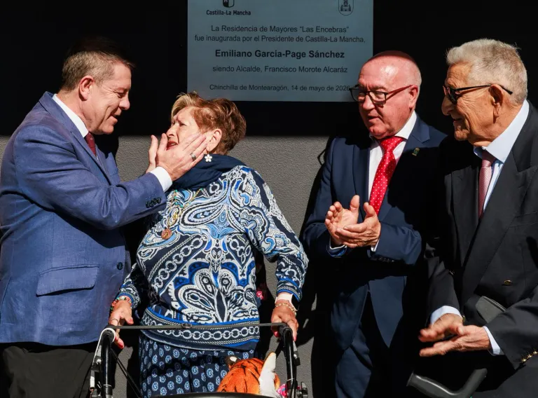 Inauguración de la residencia de mayores ‘Las Encebras’ en Cinchilla de Montearagón (Albacete)